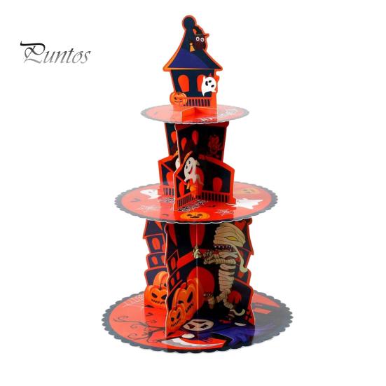 Подставка для кексов на Хэллоуин, 3-х уровневая картонная подставка с тыквой, подставка для полотенец, держатель подноса для сервировки десерта на Хэллоуин, жуткое украшение для вечеринки B
Подставка для кексов на Хэллоуин, 3-х уровневая картонная подставка с тыквой, подставка для полотенец, держатель подноса для сервировки десерта на Хэллоуин, жуткое украшение для вечеринки B