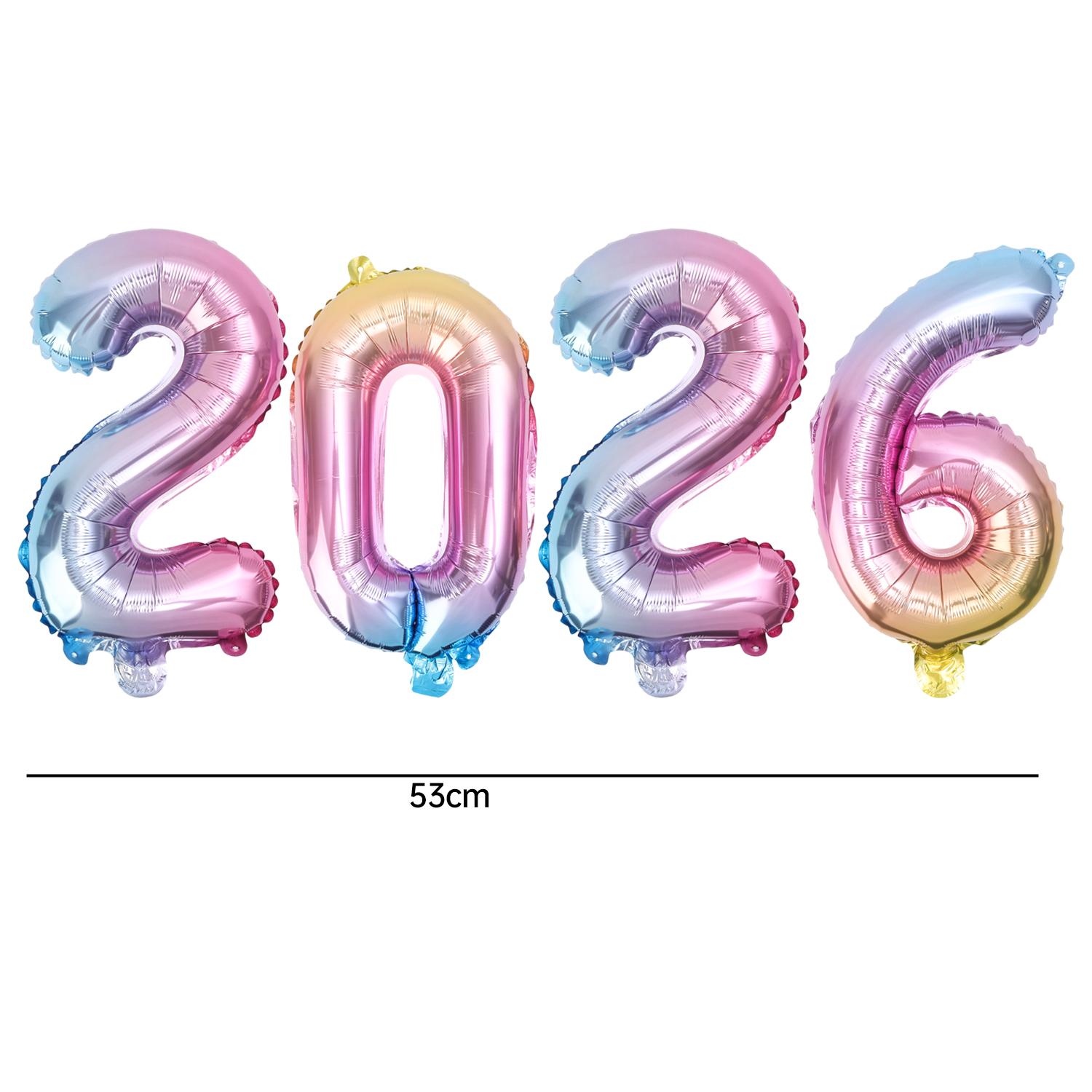 2026 С Новым годом Цифровые шары Розовое золото Серебро Разноцветные Алюминиевая фольга Канун Рождества Украшение для вечеринки 16 дюймов Фотореквизит 16INCH
2026 С Новым годом Цифровые шары Розовое золото Серебро Разноцветные Алюминиевая фольга Канун Рождества Украшение для вечеринки 16 дюймов Фотореквизит 16INCH
