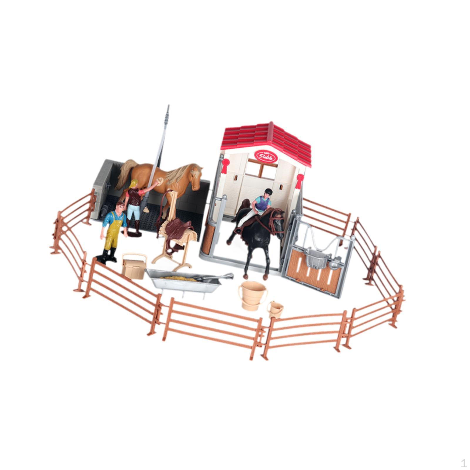 Horse Horseman Playset Toys Realistic Horses Figure Equestrian for,Boys and Girls,Baby 3 4 5 6
Horse Horseman Playset Toys Realistic Horses Figure Equestrian for,Boys and Girls,Baby 3 4 5 6
