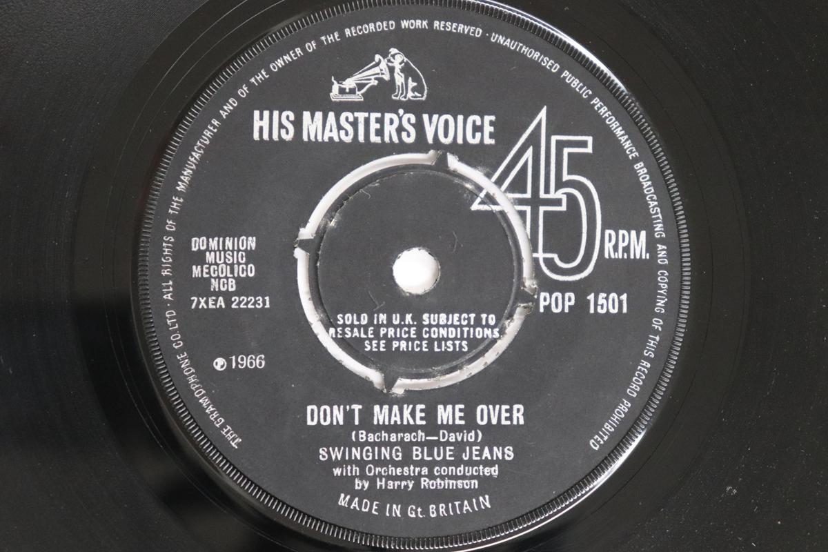 7-дюймовая пластинка SWINGING BLUE JEANS Dont Make Me Over POP1501 His Masters Vo 1966 UK Rock Б/у
7-дюймовая пластинка SWINGING BLUE JEANS Dont Make Me Over POP1501 His Masters Vo 1966 UK Rock Б/у