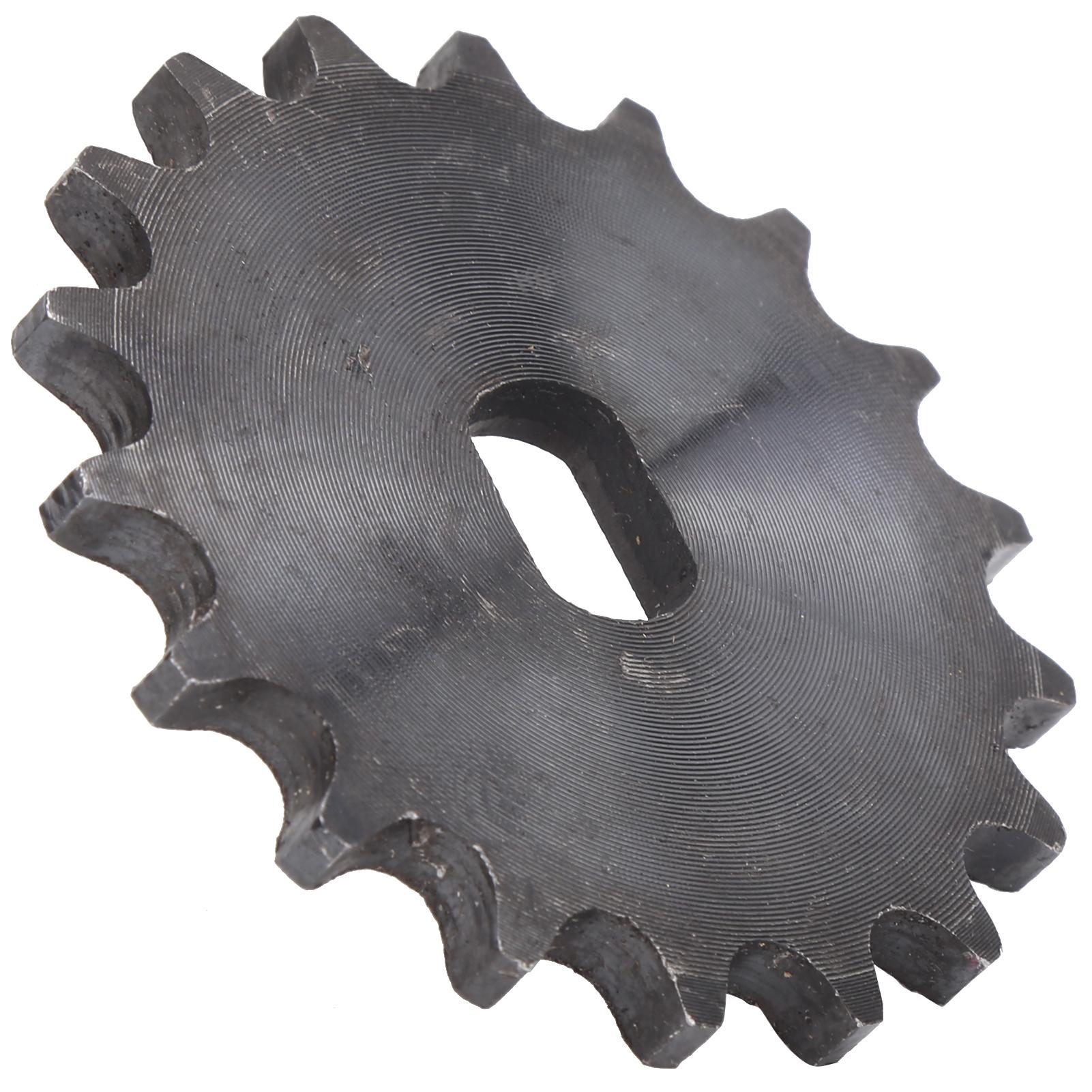420 Sprocket 18 Tooth Carbon Steel Chain Wheel Replacement Accessory 0.7x0.5in Inner Diameter
420 Sprocket 18 Tooth Carbon Steel Chain Wheel Replacement Accessory 0.7x0.5in Inner Diameter