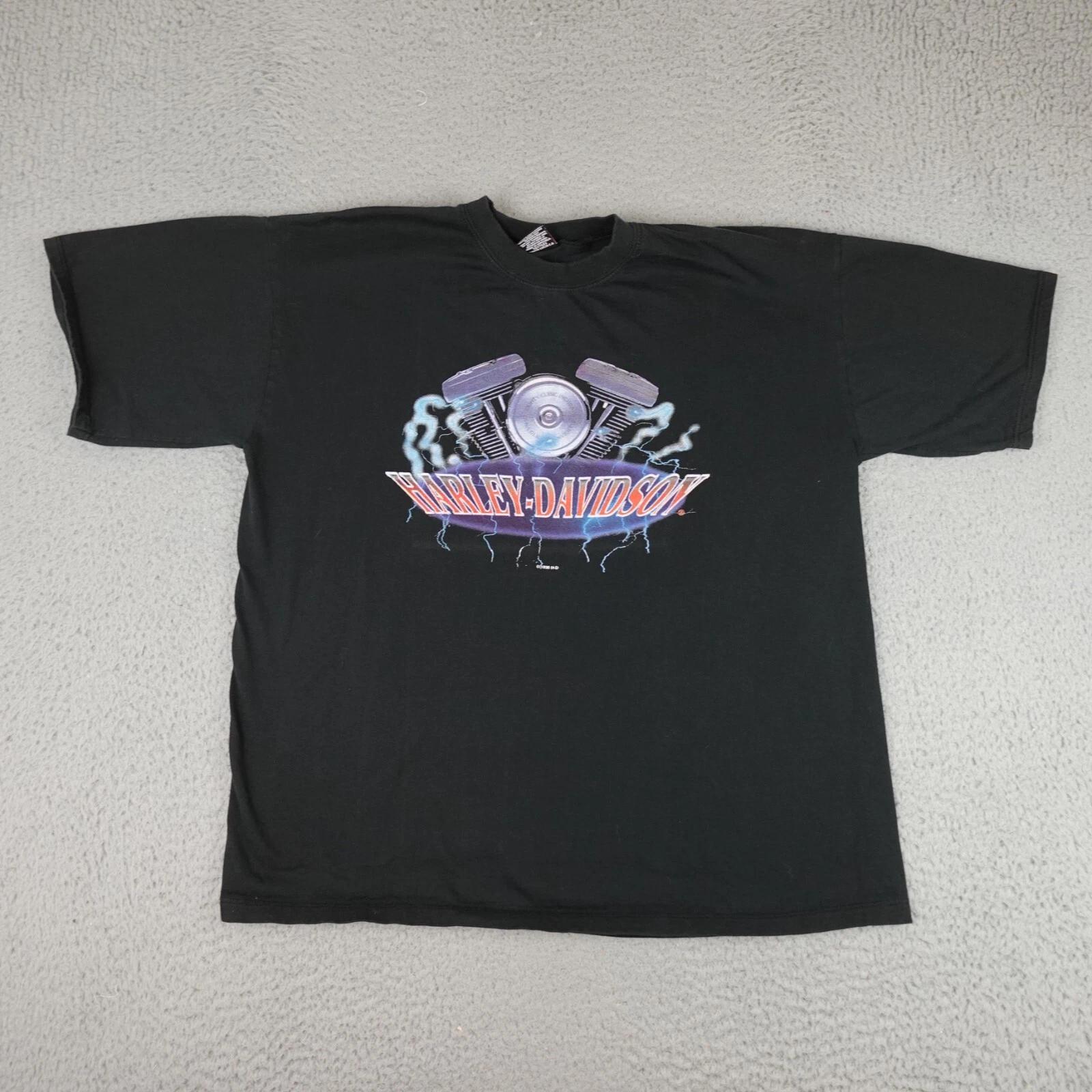 Vintage Harley Davidson Shirt Mens XL Black 1998 Lighting Thunder St. Barth Bike 4XL
Vintage Harley Davidson Shirt Mens XL Black 1998 Lighting Thunder St. Barth Bike 4XL
