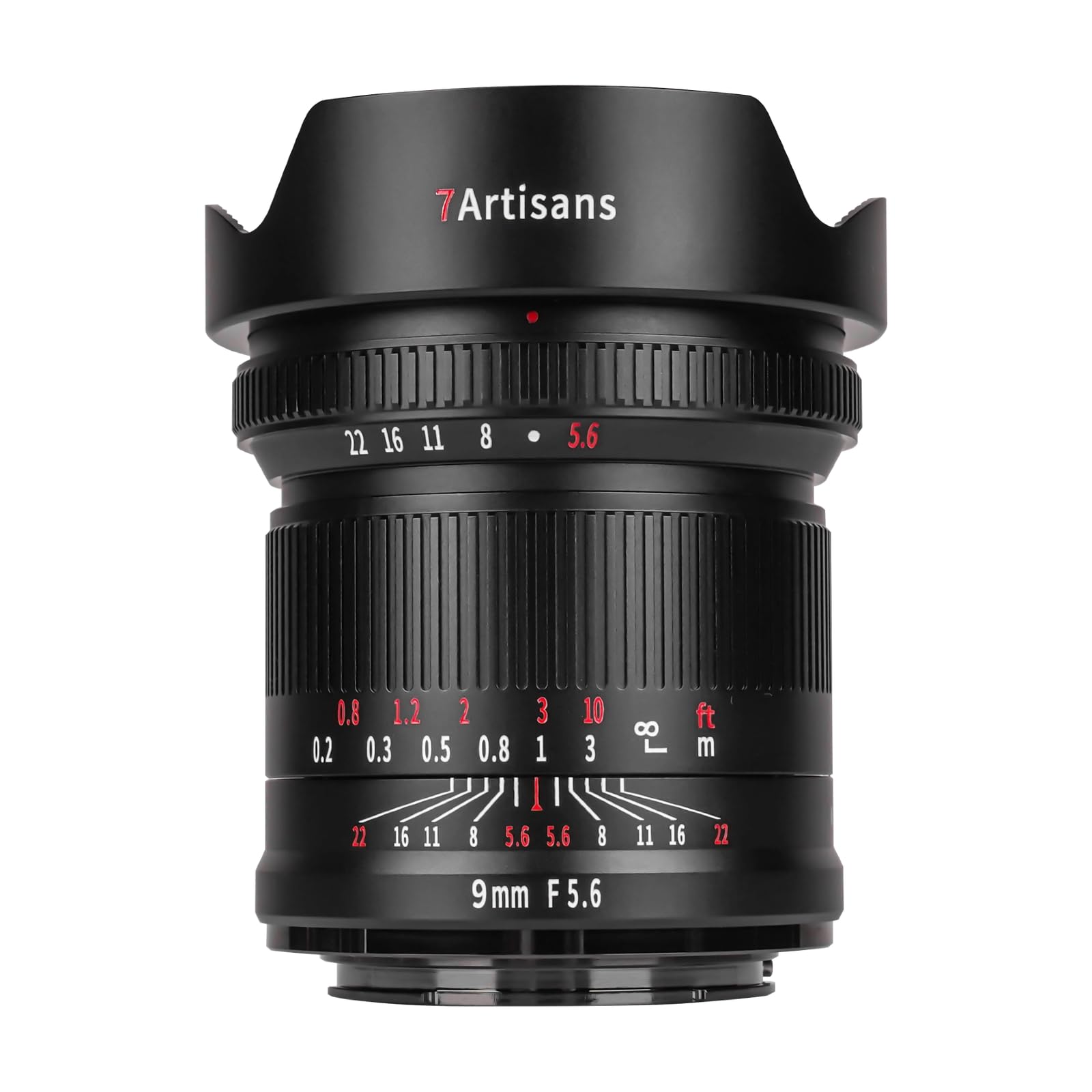 7artisans 9mm ASPH Canon RF compatible RF mount wide angle lens prime lens full size lens 7artisans F5.6 чорний
7artisans 9mm ASPH Canon RF compatible RF mount wide angle lens prime lens full size lens 7artisans F5.6 чорний