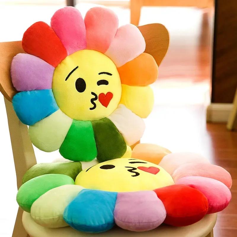 Colorful Sunflower Plush Cushion Ideal for Office Chair Desk Chair Student Butt Pad Great Gift Chair Cushion Floor Cushion 35x35cm
Colorful Sunflower Plush Cushion Ideal for Office Chair Desk Chair Student Butt Pad Great Gift Chair Cushion Floor Cushion 35x35cm