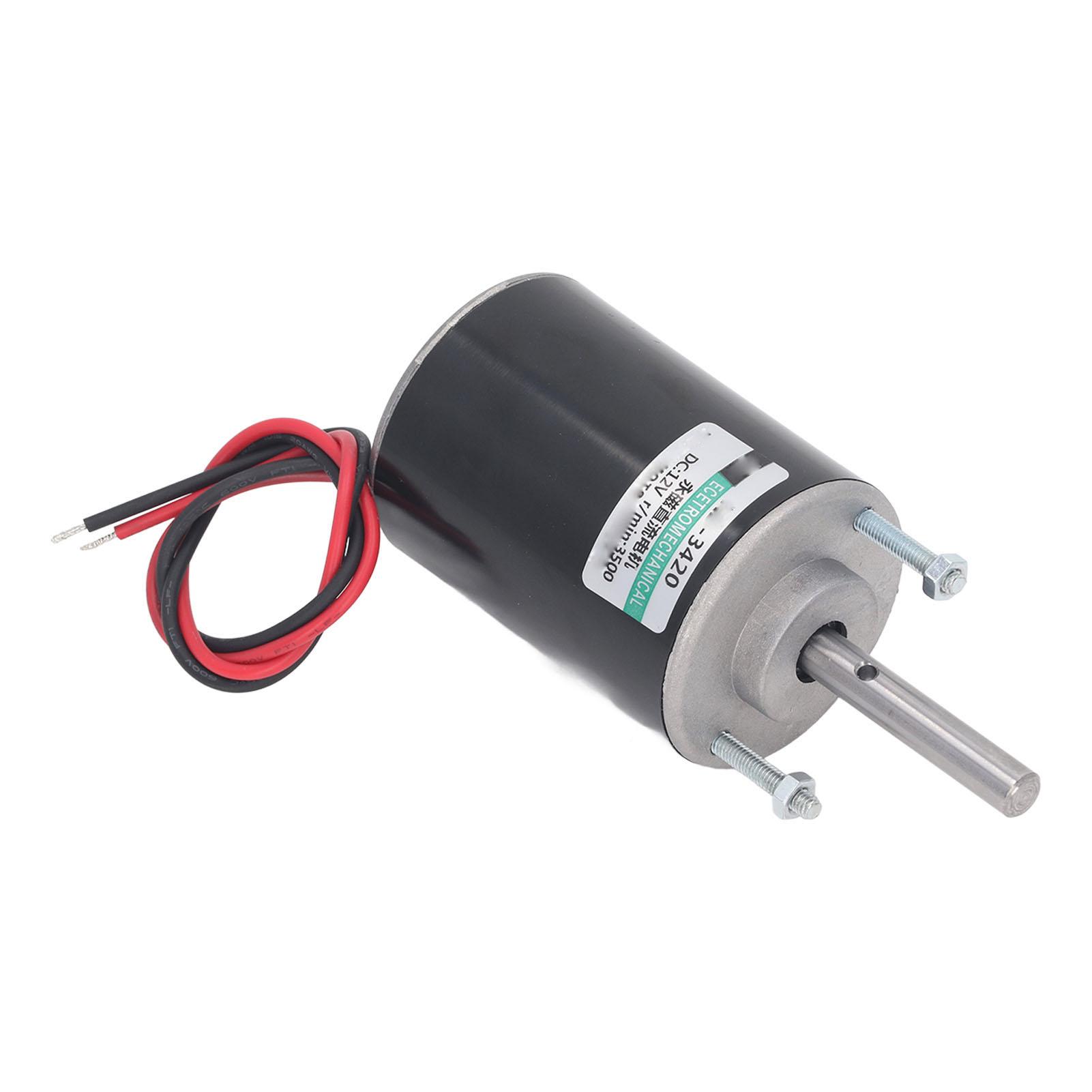 12V 30W High Speed Permanent Magnet DC Motor 3420 Forward Reverse 3000RPM Electric Permanent Magnet
12V 30W High Speed Permanent Magnet DC Motor 3420 Forward Reverse 3000RPM Electric Permanent Magnet