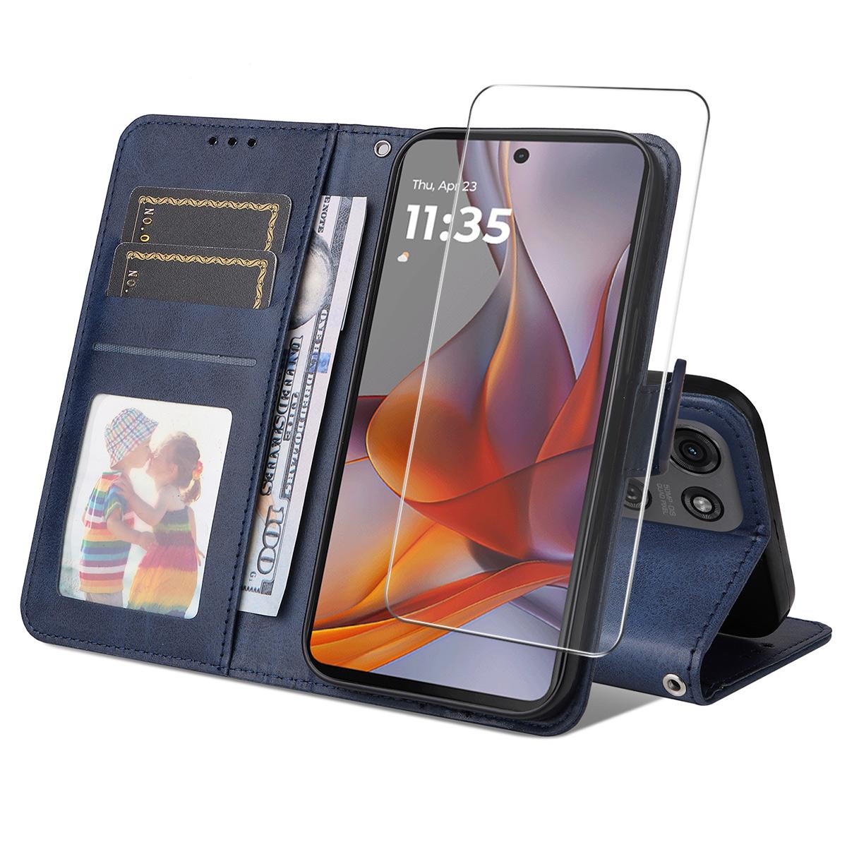 For Motorola Moto G75 5G PU Leather Wallet Case ENKAY HAT PRINCE Phone Stand Cover with Tempered Glass D
For Motorola Moto G75 5G PU Leather Wallet Case ENKAY HAT PRINCE Phone Stand Cover with Tempered Glass D