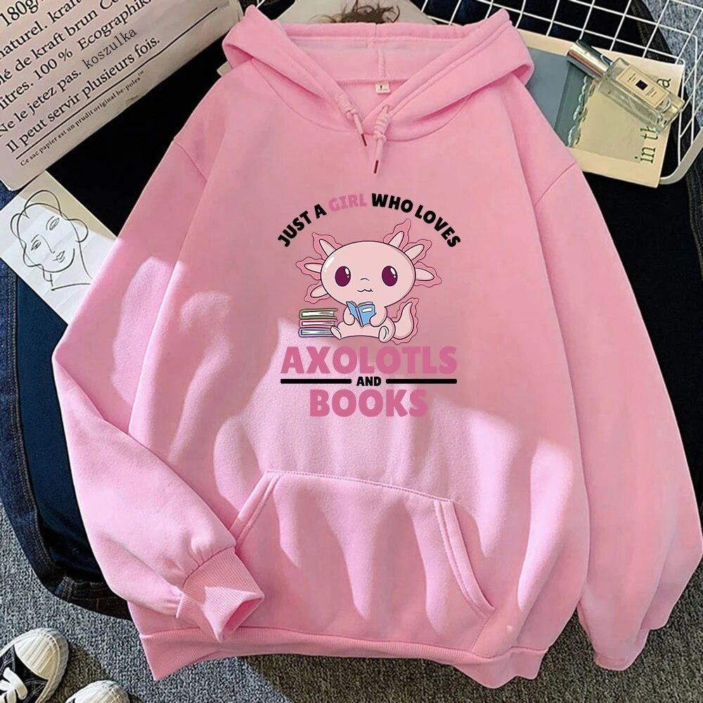 2023 Just A Girl Who Loves Axolotls And Books Hoodie Hoodies Winter Women Tops Spring/Autumn Unisex Sweatshirt Harajuku Sudadera
2023 Just A Girl Who Loves Axolotls And Books Hoodie Hoodies Winter Women Tops Spring/Autumn Unisex Sweatshirt Harajuku Sudadera