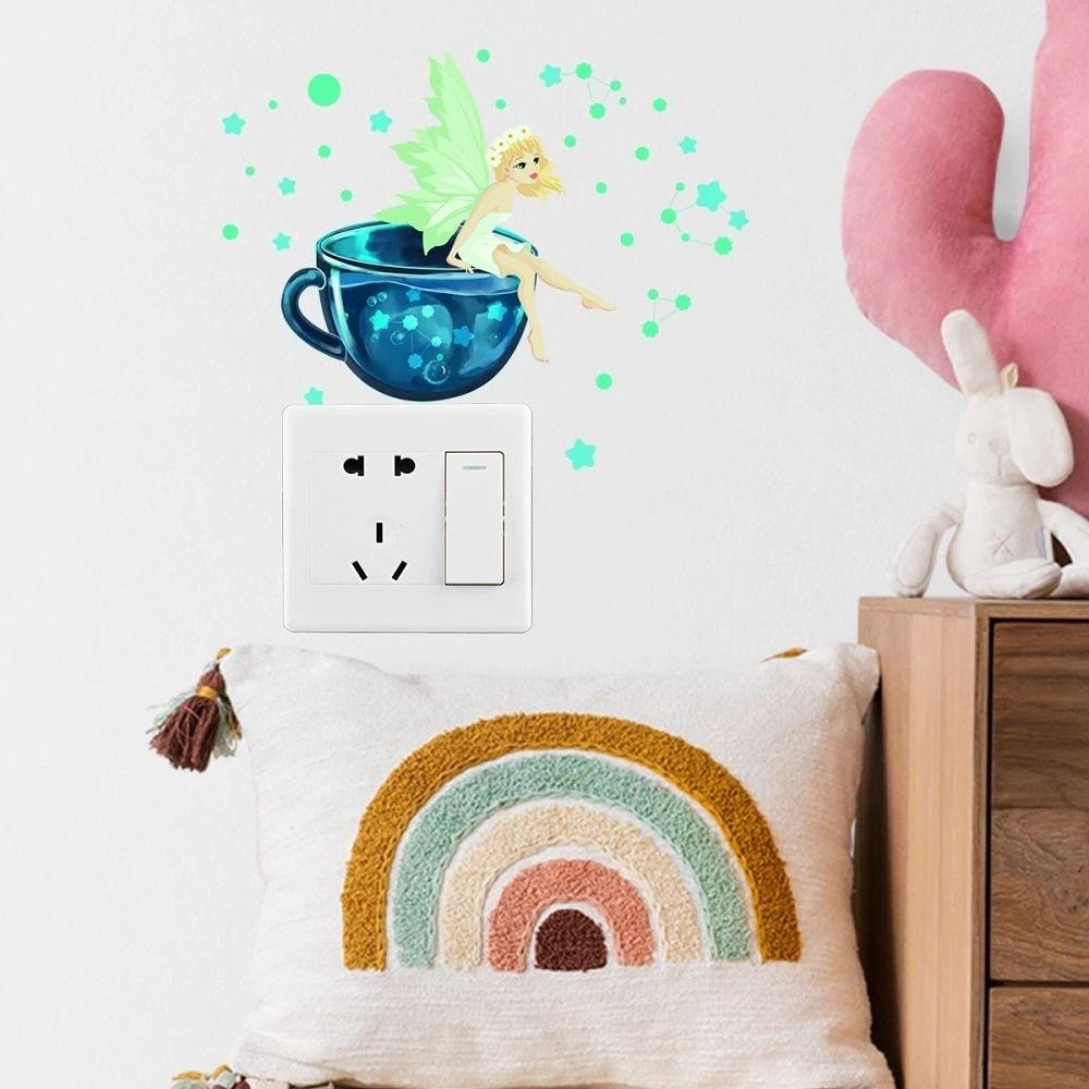 Decoration Luminous Fluorescent Sticker Fairy Mermaid Stickers Switch Stickers Wall Stickers
Decoration Luminous Fluorescent Sticker Fairy Mermaid Stickers Switch Stickers Wall Stickers