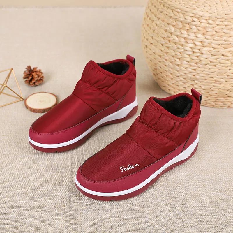 Зимове бавовняне взуття Нові спортивні зимові черевики Коротка трубка Нековзаюча м’яка підошва Тепле повсякденне взуття 41 червоний
Зимове бавовняне взуття Нові спортивні зимові черевики Коротка трубка Нековзаюча м’яка підошва Тепле повсякденне взуття 41 червоний