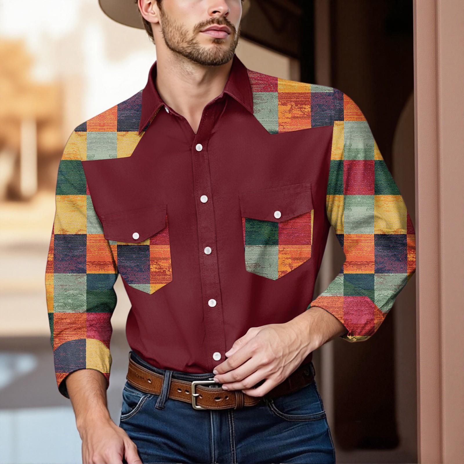 Men S Fashionable Lapel And Shoulder Length Long Sleeved Casual Top L червоний
Men S Fashionable Lapel And Shoulder Length Long Sleeved Casual Top L червоний