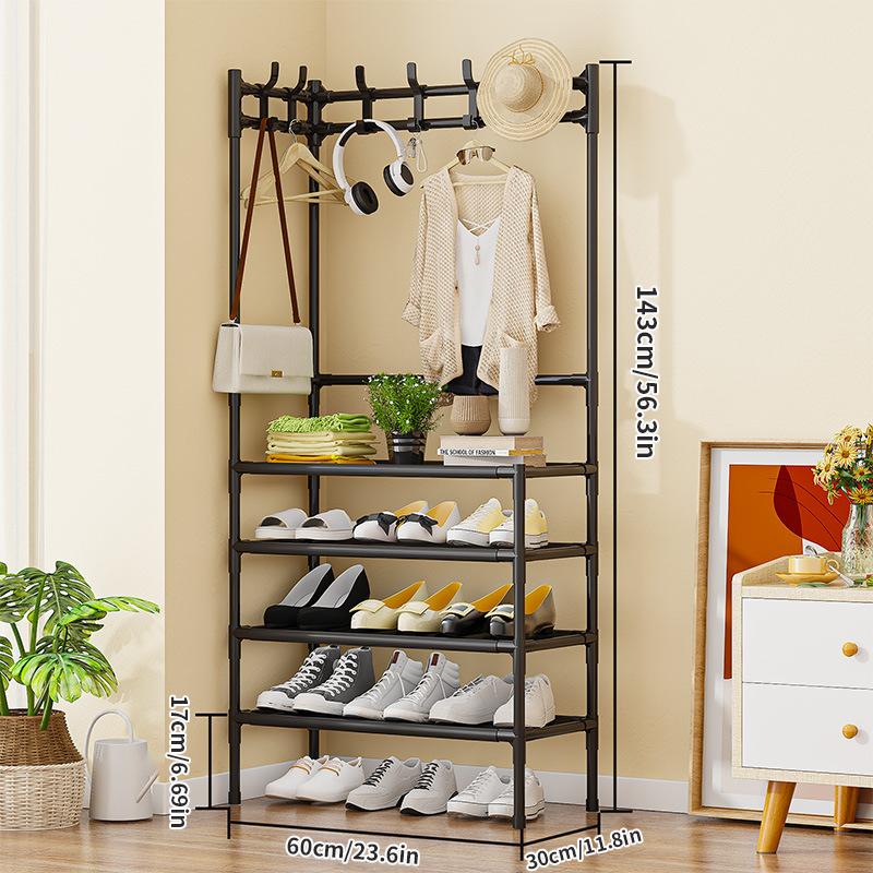 Многофункциональная угловая обувница и подставка для шляп, напольный органайзер для шкафа с местом для хранения одежды и сушки в спальне
Многофункциональная угловая обувница и подставка для шляп, напольный органайзер для шкафа с местом для хранения одежды и сушки в спальне