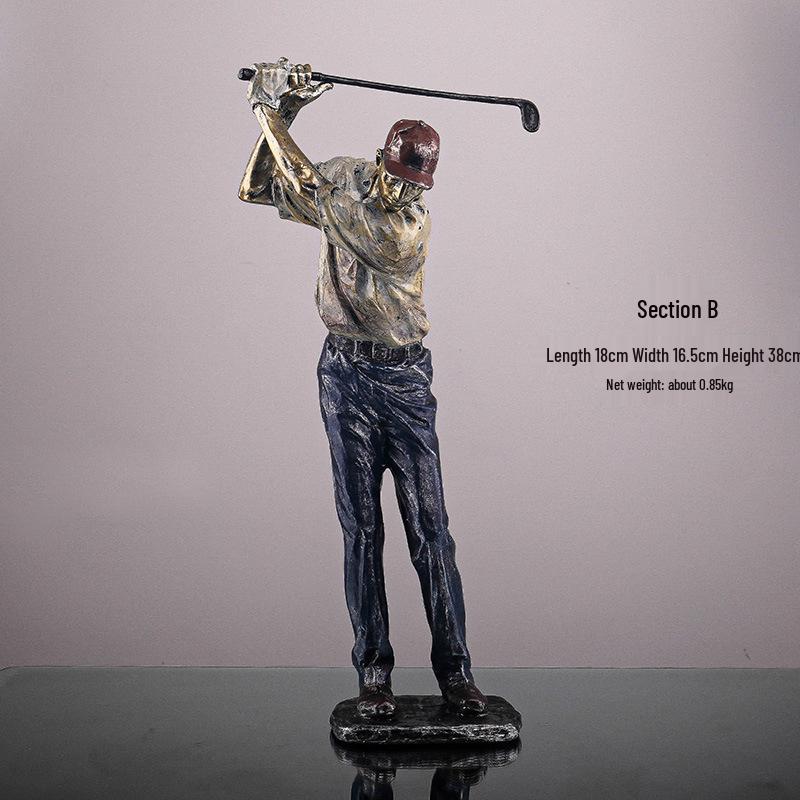 Creative Resin Golf Sports Figure Decorative Ornament for Living Room or Study Desk
Creative Resin Golf Sports Figure Decorative Ornament for Living Room or Study Desk