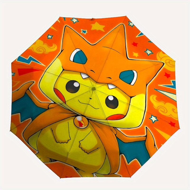 1pc Pikachu Charmander Automatic Umbrella with Folding feature - Compact Travel Umbrella, Perfect Gift for Birthday, Christmas, 081
1pc Pikachu Charmander Automatic Umbrella with Folding feature - Compact Travel Umbrella, Perfect Gift for Birthday, Christmas, 081