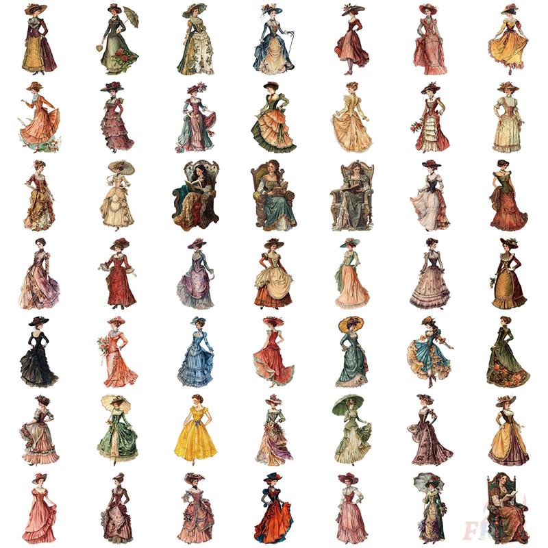 50 шт./набор Ретро Викторианская леди Серия 01 ПЭТ наклейки Водонепроницаемые DIY Модные наклейки-дудлы
50 шт./набор Ретро Викторианская леди Серия 01 ПЭТ наклейки Водонепроницаемые DIY Модные наклейки-дудлы
