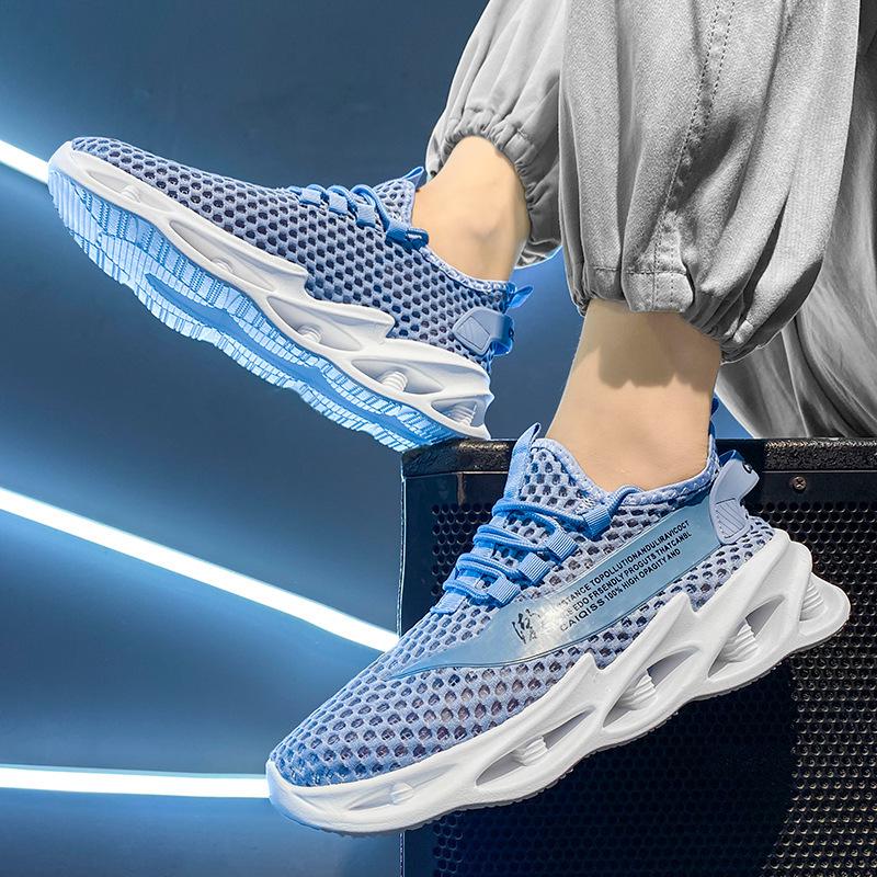 Чоловіче літнє дихаюче сітчасте взуття тонке 2024 нове модне студентське сітчасте повсякденне модне взуття сітчасті кросівки 44 синій
Чоловіче літнє дихаюче сітчасте взуття тонке 2024 нове модне студентське сітчасте повсякденне модне взуття сітчасті кросівки 44 синій