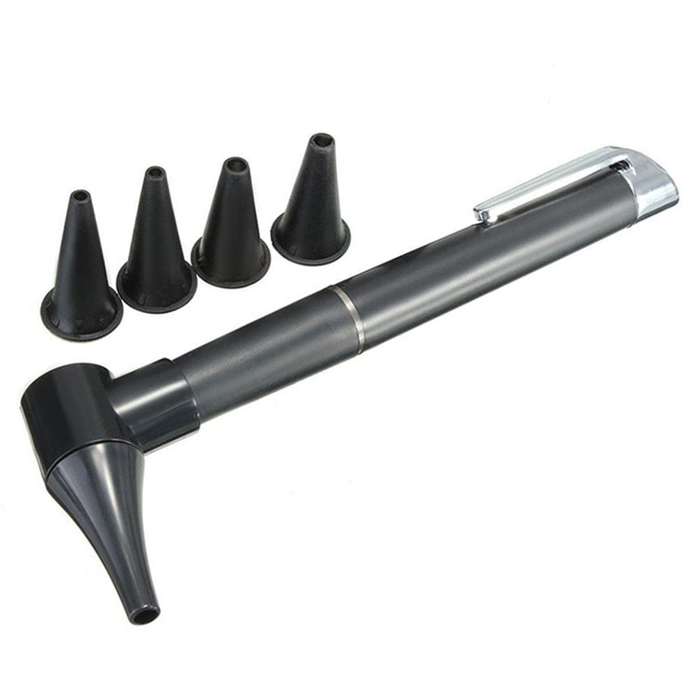 Diagnostic LED Light Clinical Pen Style Ear Check Products Otoscope Ear Care Set Ear Clean Tools чорний
Diagnostic LED Light Clinical Pen Style Ear Check Products Otoscope Ear Care Set Ear Clean Tools чорний
