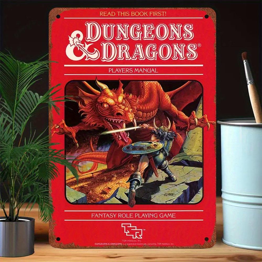 Vintage Dungeons Dragons Aluminum Wall Sign Fantasy RolePlaying Game Decor for Bar Garage Home Cafe Restaurant Fa 20x30cm(7.8x11.8inch)
Vintage Dungeons Dragons Aluminum Wall Sign Fantasy RolePlaying Game Decor for Bar Garage Home Cafe Restaurant Fa 20x30cm(7.8x11.8inch)