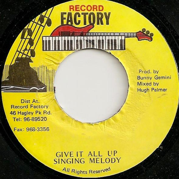 7-дюймовая пластинка SINGING MELODY Give It All Up NONE Record Factory Ямайка Регги Ска Даб Б/У
7-дюймовая пластинка SINGING MELODY Give It All Up NONE Record Factory Ямайка Регги Ска Даб Б/У