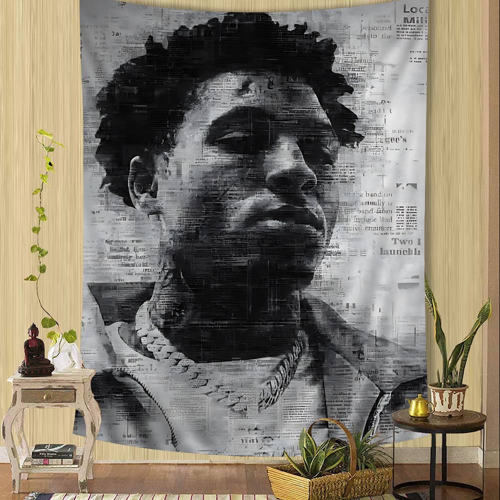 Singer YoungBoy Never Broke Again Chart Tapestry Home Decoration Hippie Bohemian Decoration Divination Wall Hanging Home Decor 74x94cm(29x37in)
Singer YoungBoy Never Broke Again Chart Tapestry Home Decoration Hippie Bohemian Decoration Divination Wall Hanging Home Decor 74x94cm(29x37in)