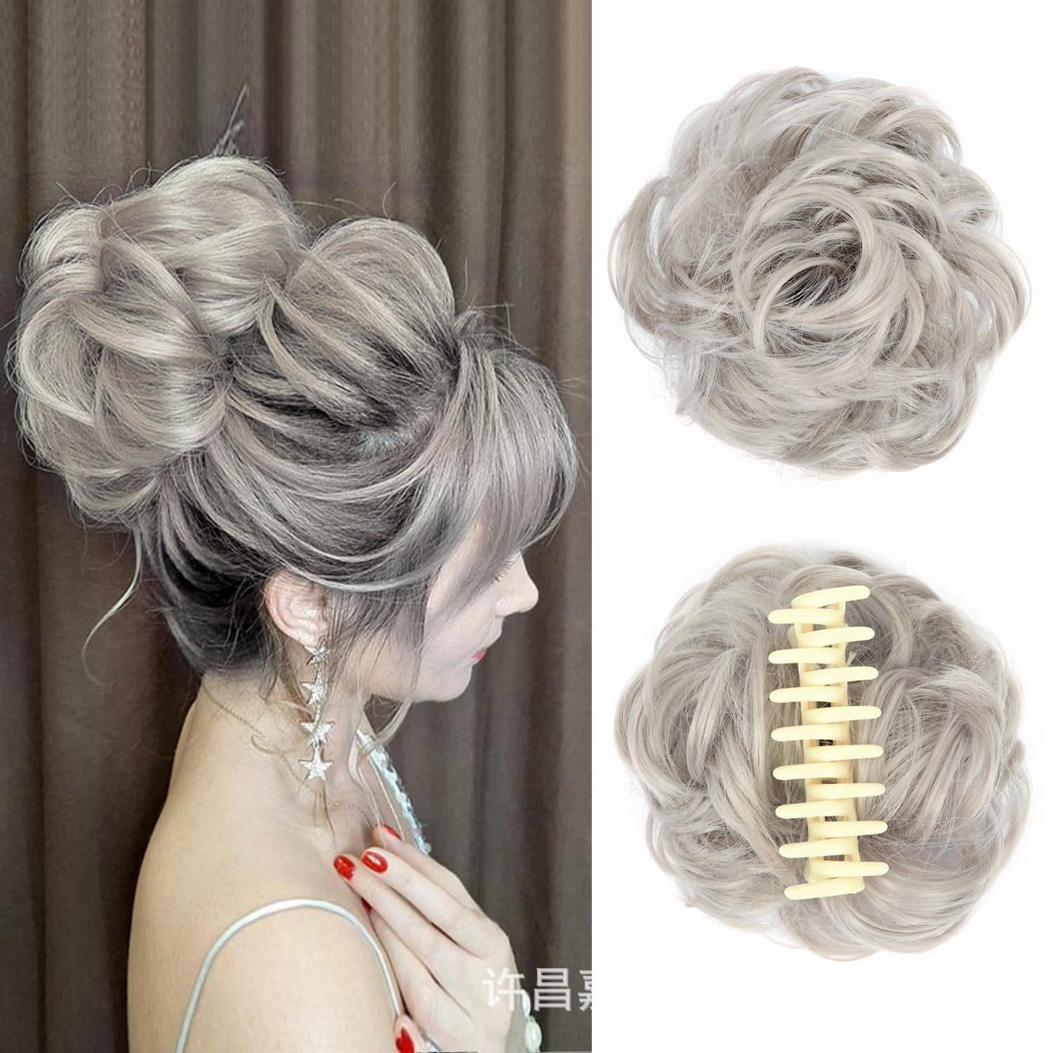 Ленивый пучок для волос | Большая пушистая резинка-краб
Ленивый пучок для волос | Большая пушистая резинка-краб