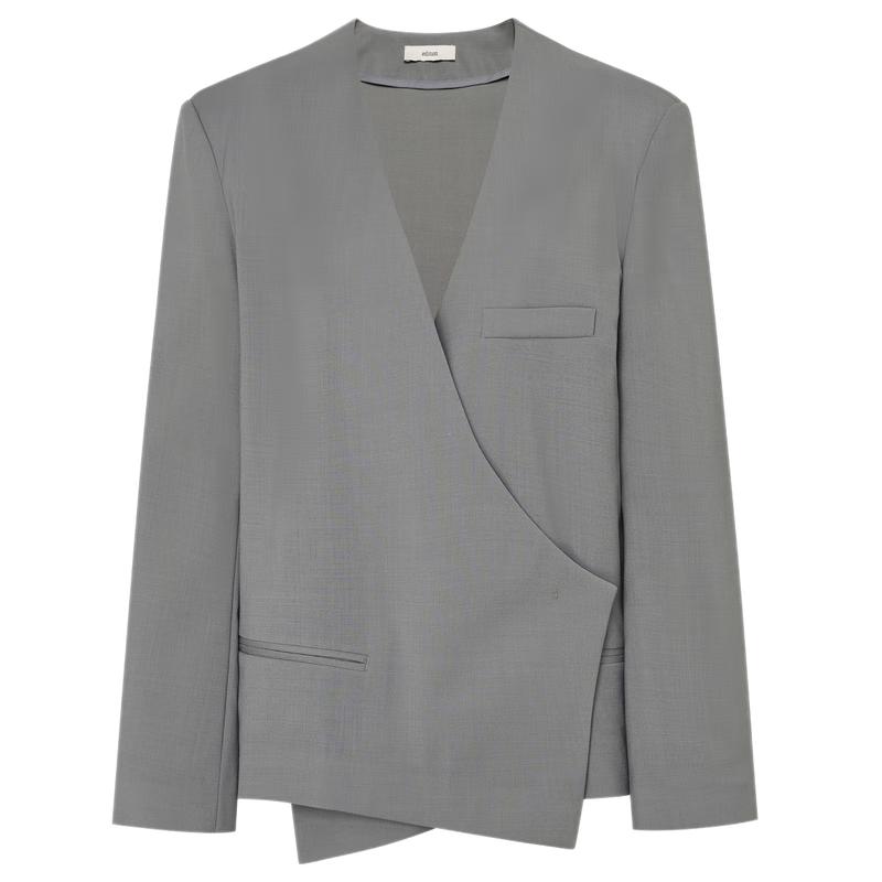 Edition Women s Collarless Merino Wool Blazer XS (155)
Edition Women s Collarless Merino Wool Blazer XS (155)