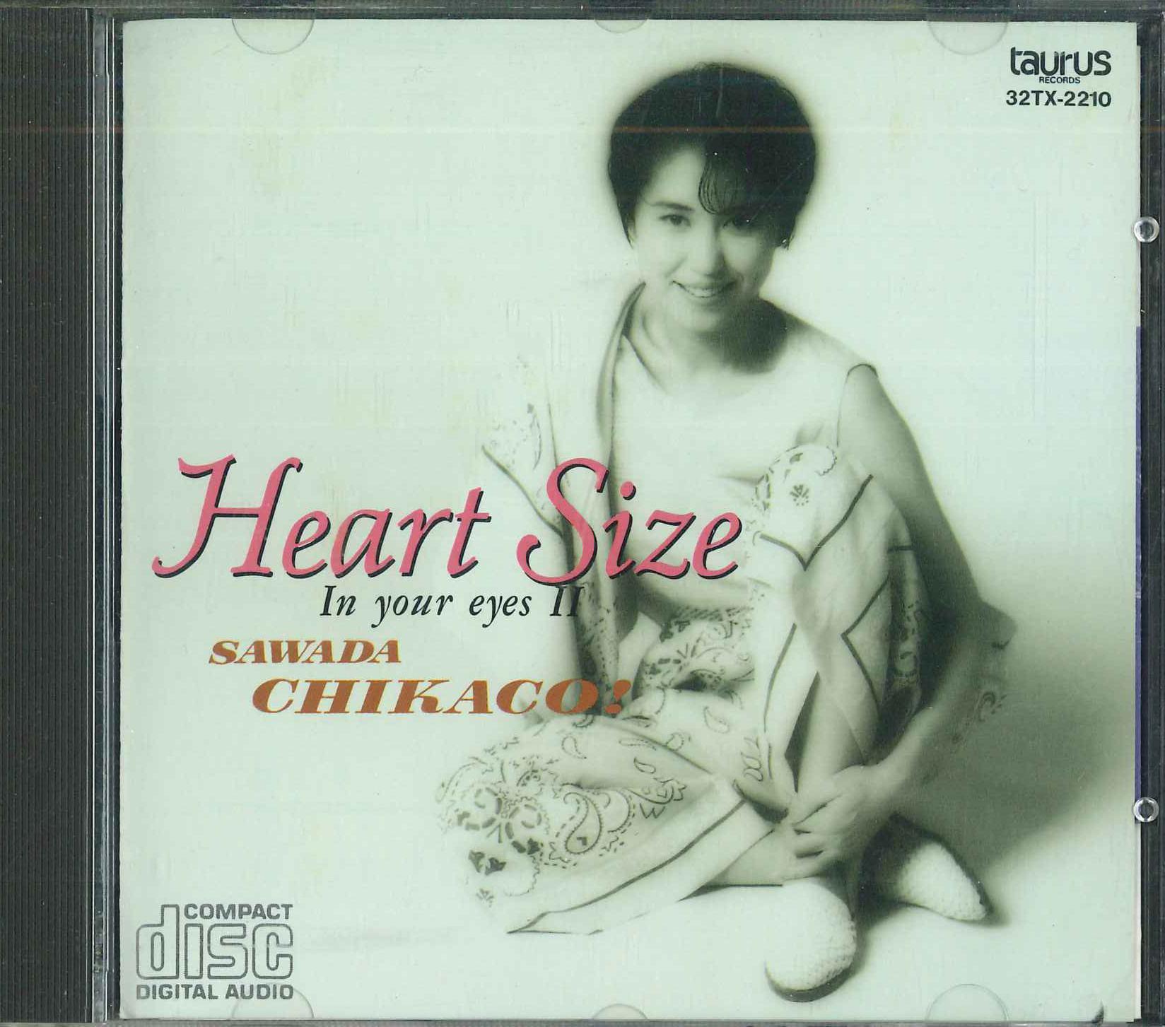 CD CHIKA SAWADA - Heart Size -in Your Eyes Ii- 32TX2210 TAURUS 1989 Japan Japanese Pop/Rock Used
CD CHIKA SAWADA - Heart Size -in Your Eyes Ii- 32TX2210 TAURUS 1989 Japan Japanese Pop/Rock Used
