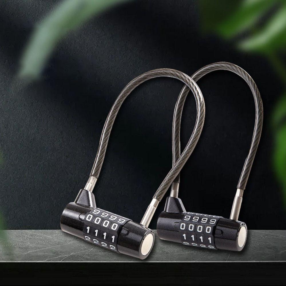 Soft Cable Password Lock Multifunctional Suitcase Lock Lightweight Steel Cable Lock Helmet 175mm
Soft Cable Password Lock Multifunctional Suitcase Lock Lightweight Steel Cable Lock Helmet 175mm