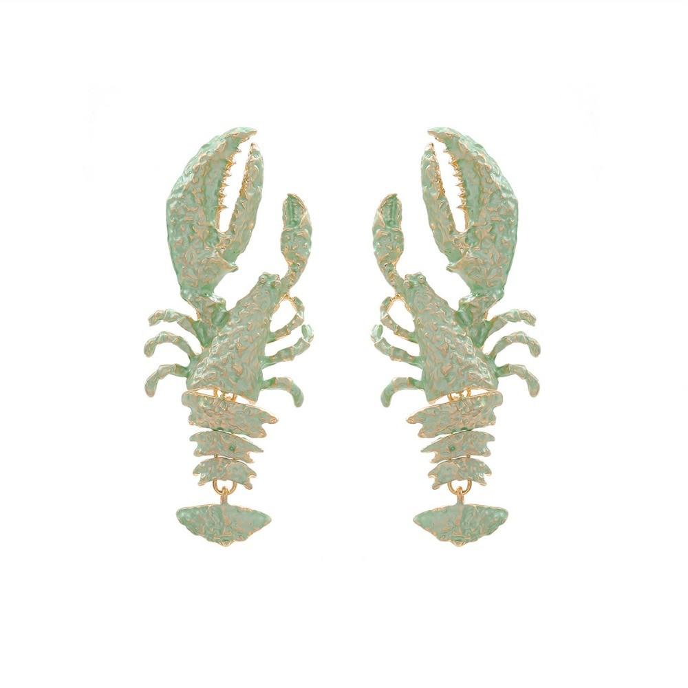 Pinkdudu Summer BOHO Ocean Shell Lobster Zinc Alloy Earrings Trendy Drop Earrings Women Jewelry PD2249 зелений
Pinkdudu Summer BOHO Ocean Shell Lobster Zinc Alloy Earrings Trendy Drop Earrings Women Jewelry PD2249 зелений