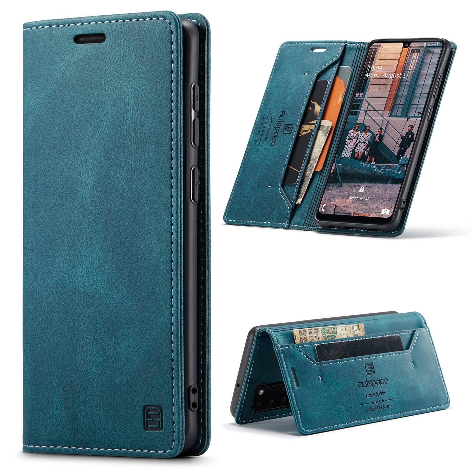 Для Samsung Galaxy A31 Чохол-гаманець AUTSPACE A01 Шкіряний чохол-підставка з блокуванням RFID та тримачем для карток A
Для Samsung Galaxy A31 Чохол-гаманець AUTSPACE A01 Шкіряний чохол-підставка з блокуванням RFID та тримачем для карток A