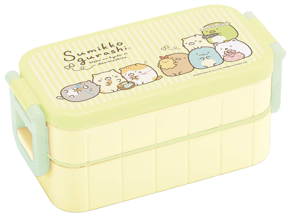 Ланч-бокс Skater 2 Tier 600 мл Bento Box Sumikkogurashi Cat Siblings Сделано в Японии YZW3-A
Ланч-бокс Skater 2 Tier 600 мл Bento Box Sumikkogurashi Cat Siblings Сделано в Японии YZW3-A