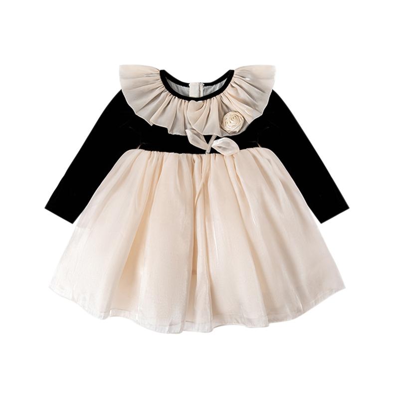 Детское платье Сетчатое платье с длинными рукавами для девочек 120
Детское платье Сетчатое платье с длинными рукавами для девочек 120