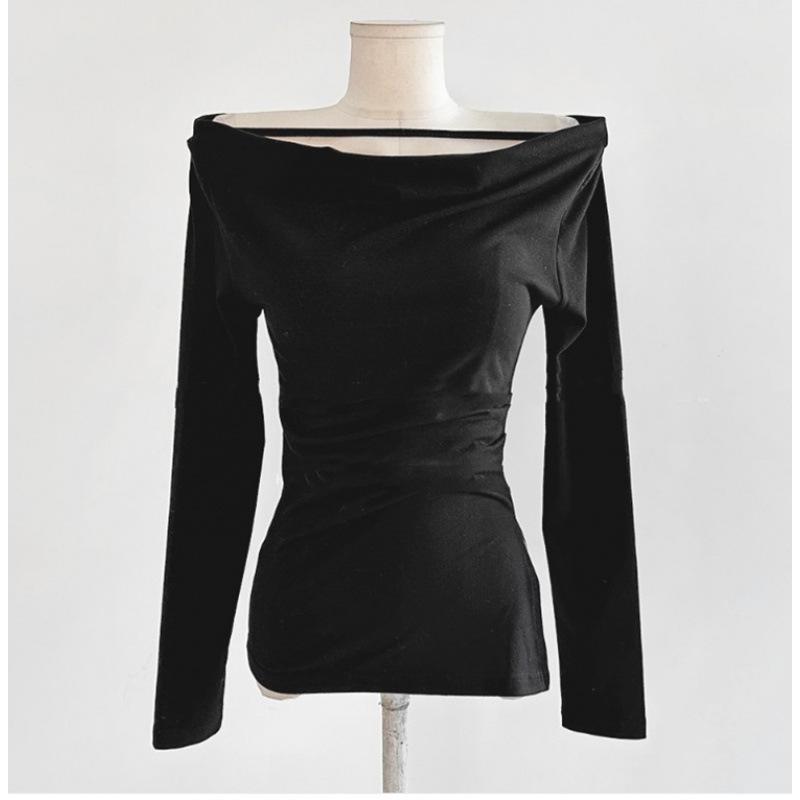 Korean Dongdaemun 2024 Women s Sexy One-Shoulder Slit Slim T-Shirt, Long-Sleeved & Feminine One Size чёрный
Korean Dongdaemun 2024 Women s Sexy One-Shoulder Slit Slim T-Shirt, Long-Sleeved & Feminine One Size чёрный