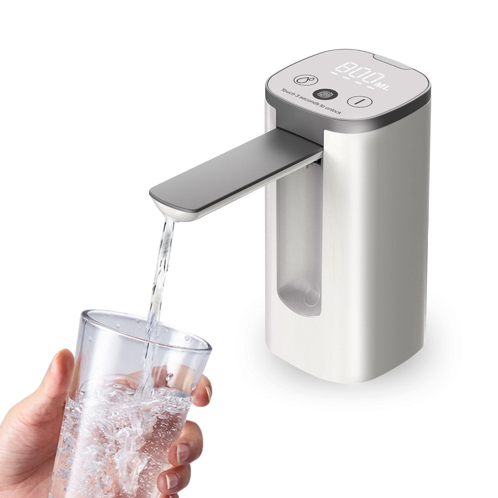 Smart Electric Water Pump LED Display Kettle Pump 3 Quantitative Settings Household Foldable Automatic Water Dispenser Decanter чёрный
Smart Electric Water Pump LED Display Kettle Pump 3 Quantitative Settings Household Foldable Automatic Water Dispenser Decanter чёрный