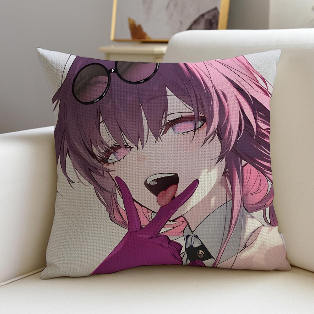 Futuristic HHonkai Star RailS Cushion Cover Breathable and skinfriendly linen pillowcase square removable and washable cushion 30X30cm
Futuristic HHonkai Star RailS Cushion Cover Breathable and skinfriendly linen pillowcase square removable and washable cushion 30X30cm