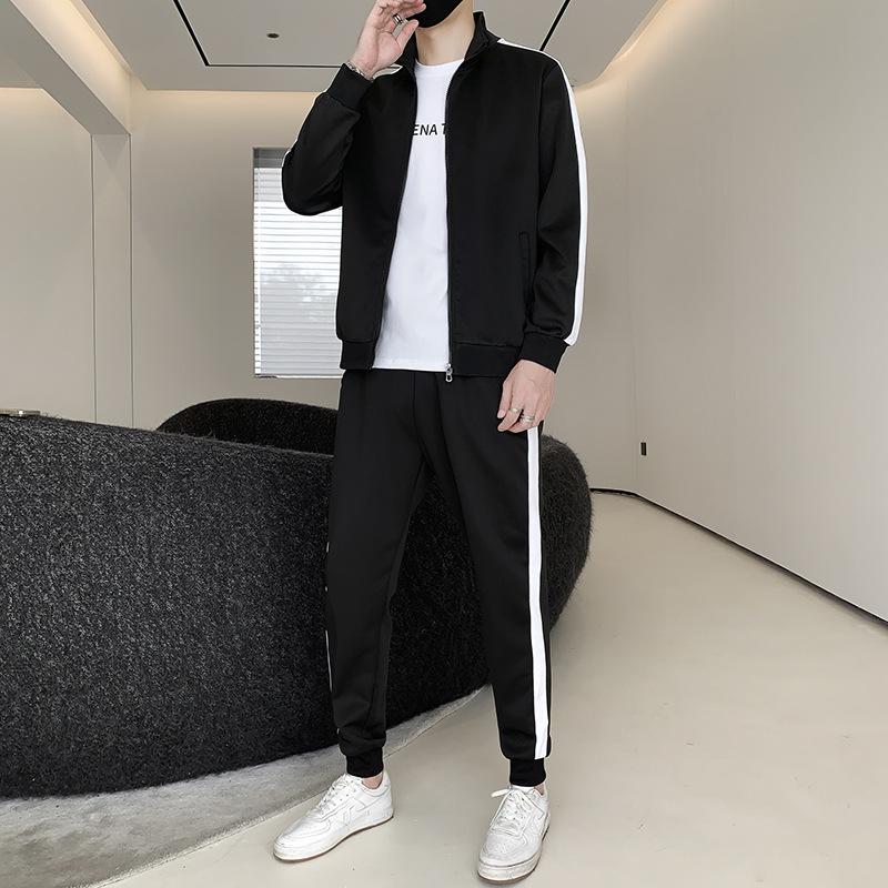 Мягкий мужской спортивный костюм для отдыха из двух частей контрастного цвета с воротником-стойкой S чёрный
Мягкий мужской спортивный костюм для отдыха из двух частей контрастного цвета с воротником-стойкой S чёрный