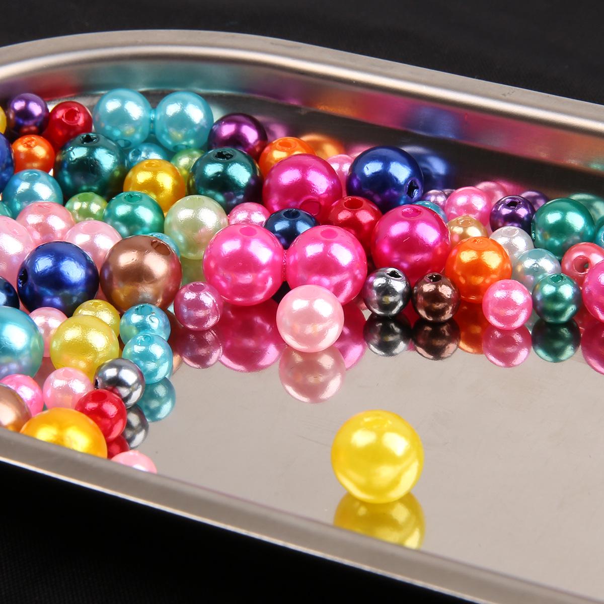 ABS Imitation Pearl Beads for DIY Jewelry & Ancient Style Hairpin Accessories 8mm, 38g, ~150 pcs
ABS Imitation Pearl Beads for DIY Jewelry & Ancient Style Hairpin Accessories 8mm, 38g, ~150 pcs