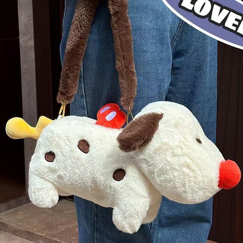 Adorable Wind-Up Puppy Plush Backpack & Crossbody Bag - Coin Purse & Cartoon Gift 40x20x15 cm
Adorable Wind-Up Puppy Plush Backpack & Crossbody Bag - Coin Purse & Cartoon Gift 40x20x15 cm