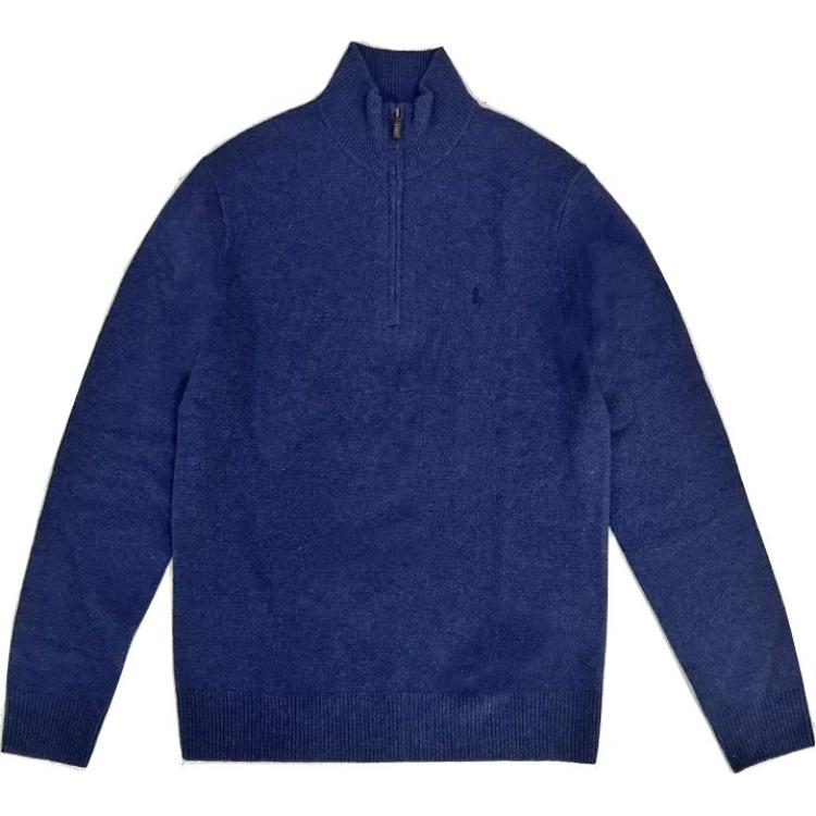 Polo Ralph Lauren Однотонный свитер с полузастежкой-молнией, стойкой и длинными рукавами, вязаный, мужской свитер Индиго 710892482-013 M
Polo Ralph Lauren Однотонный свитер с полузастежкой-молнией, стойкой и длинными рукавами, вязаный, мужской свитер Индиго 710892482-013 M