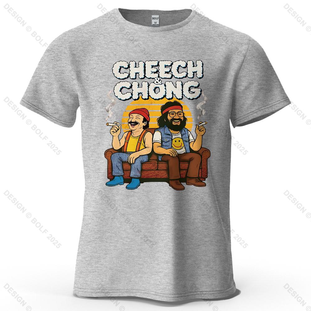 Чоловіча футболка з мультяшним принтом CHEECH & CHONG 100% бавовна Оверсайз Ретро Смішні Графічні Футболки для Жінок Топи Футболки Вуличний одяг M
Чоловіча футболка з мультяшним принтом CHEECH & CHONG 100% бавовна Оверсайз Ретро Смішні Графічні Футболки для Жінок Топи Футболки Вуличний одяг M