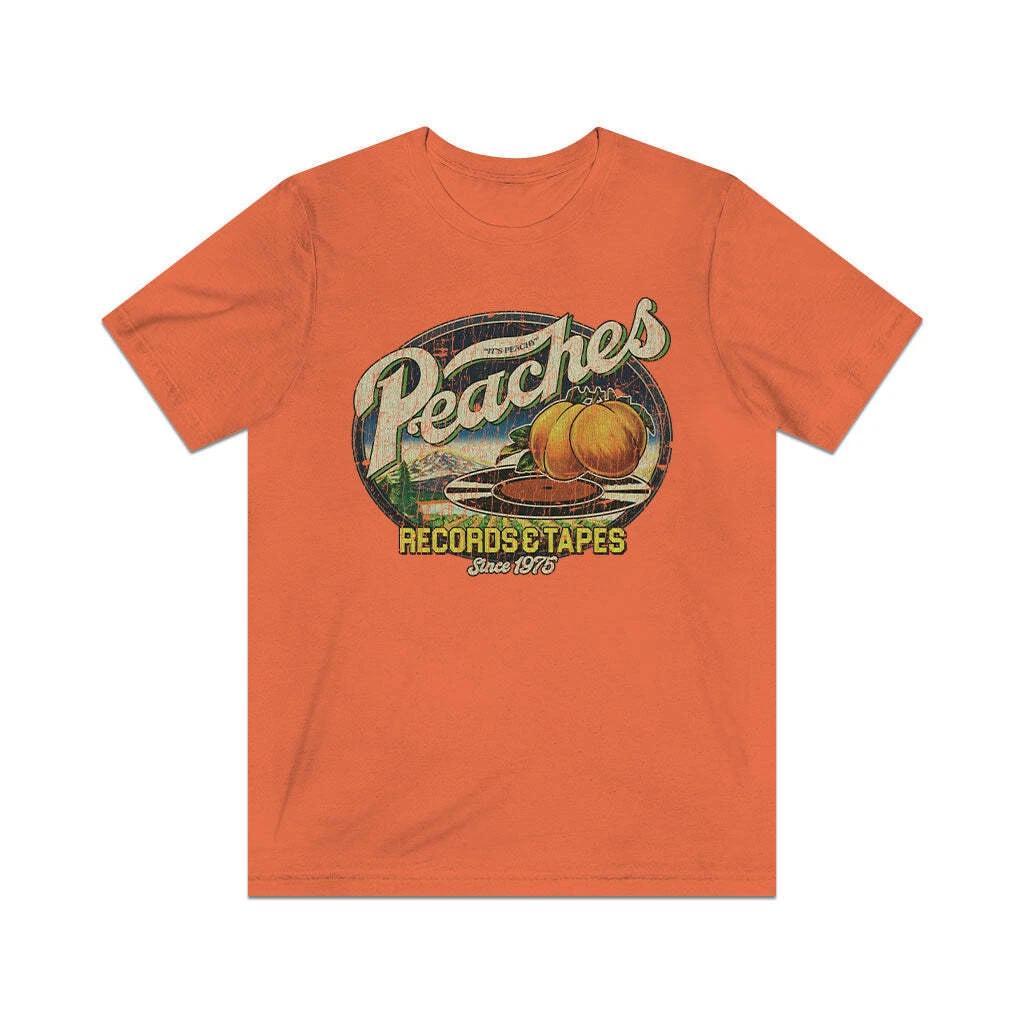 Peaches Records & Tapes 1975 Vintage Men’s T shirt XL
Peaches Records & Tapes 1975 Vintage Men’s T shirt XL