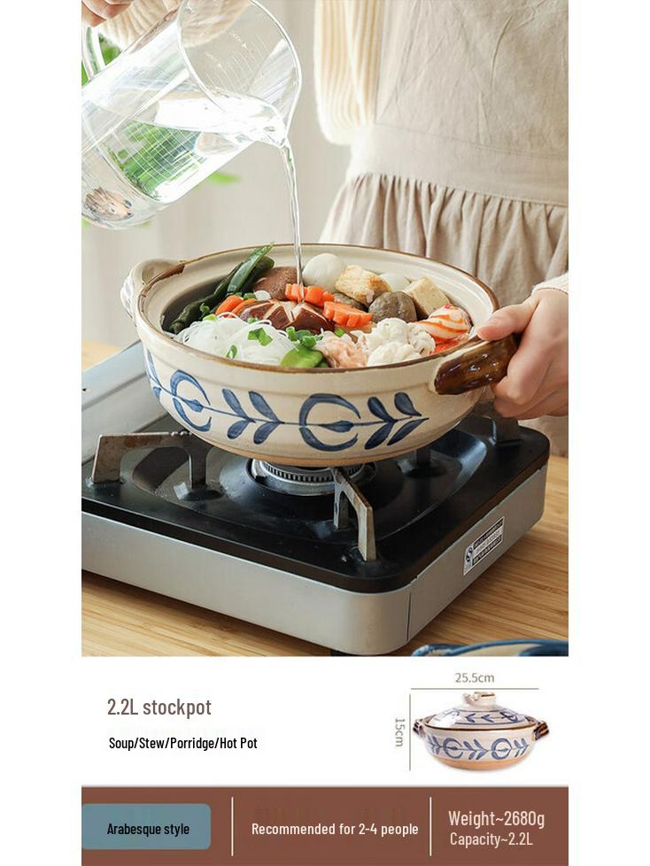 Naijiang High-Temperature Ceramic Clay Pot
Naijiang High-Temperature Ceramic Clay Pot