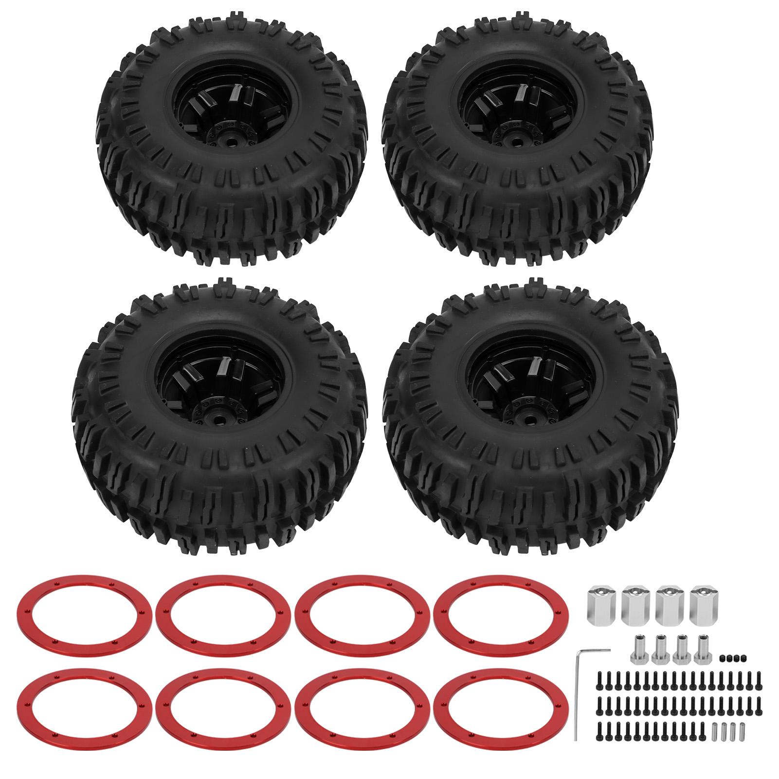 4pcs RC Front Rear Rubber Tires and 6 Spoke Wheel Rims Set for ARRMA SENTON 1/10 RC Car Upgrade Parts Black
4pcs RC Front Rear Rubber Tires and 6 Spoke Wheel Rims Set for ARRMA SENTON 1/10 RC Car Upgrade Parts Black
