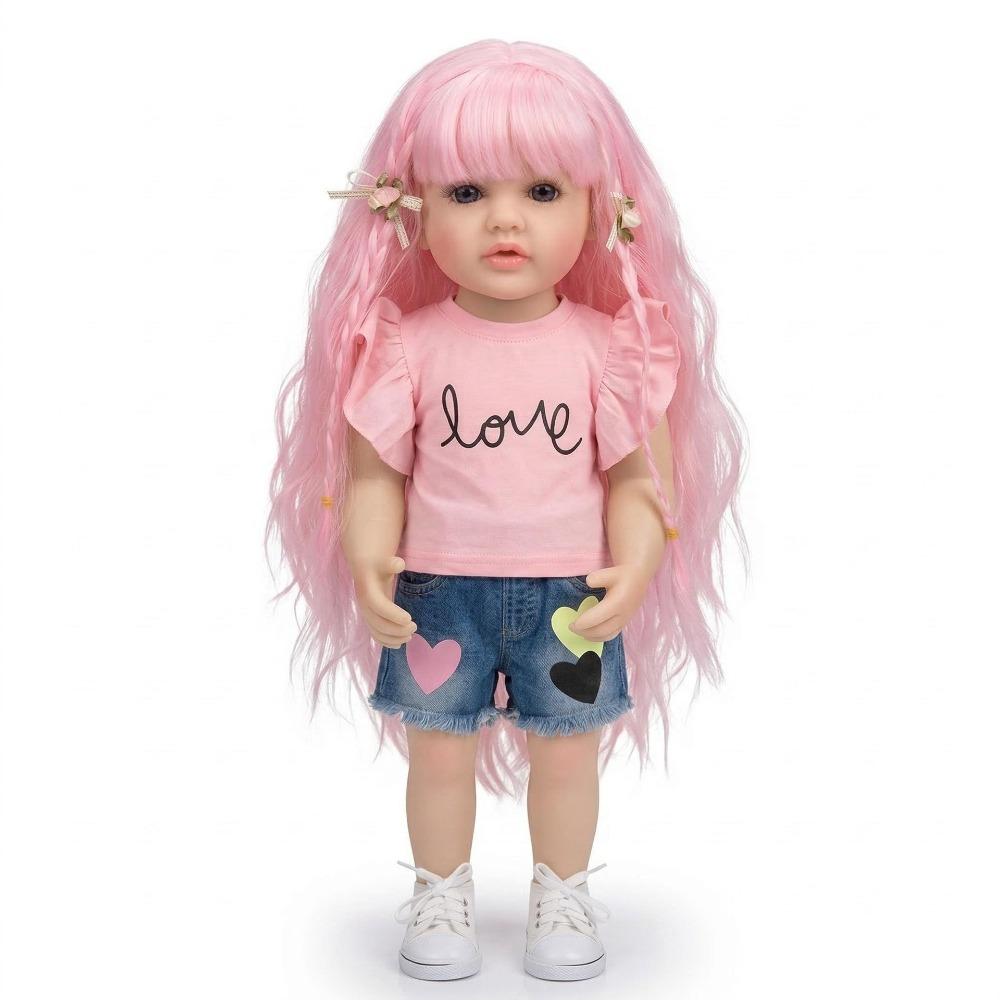 Real Looking 22 Inch Reborn Girl Dolls Betty Full Vinyl Body Washable Newborn Babies Doll Lifelike Baby Dolls for Kids Accompany Child Holiday Gifts girl doll
Real Looking 22 Inch Reborn Girl Dolls Betty Full Vinyl Body Washable Newborn Babies Doll Lifelike Baby Dolls for Kids Accompany Child Holiday Gifts girl doll