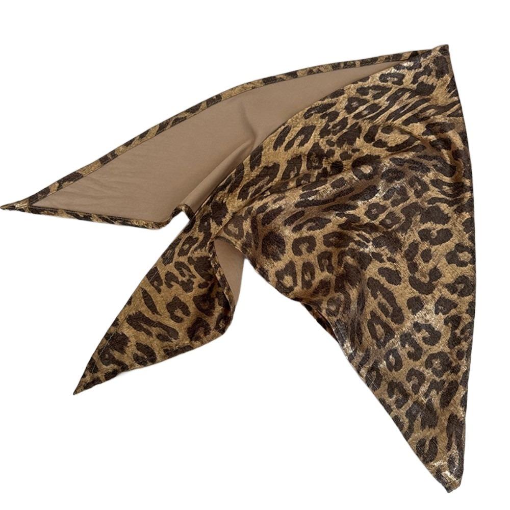 Y2K Leopard Print Hair Scarf Soft Wrap Punk Bandana Fashion Triangular Headscarf Ladies хакі
Y2K Leopard Print Hair Scarf Soft Wrap Punk Bandana Fashion Triangular Headscarf Ladies хакі