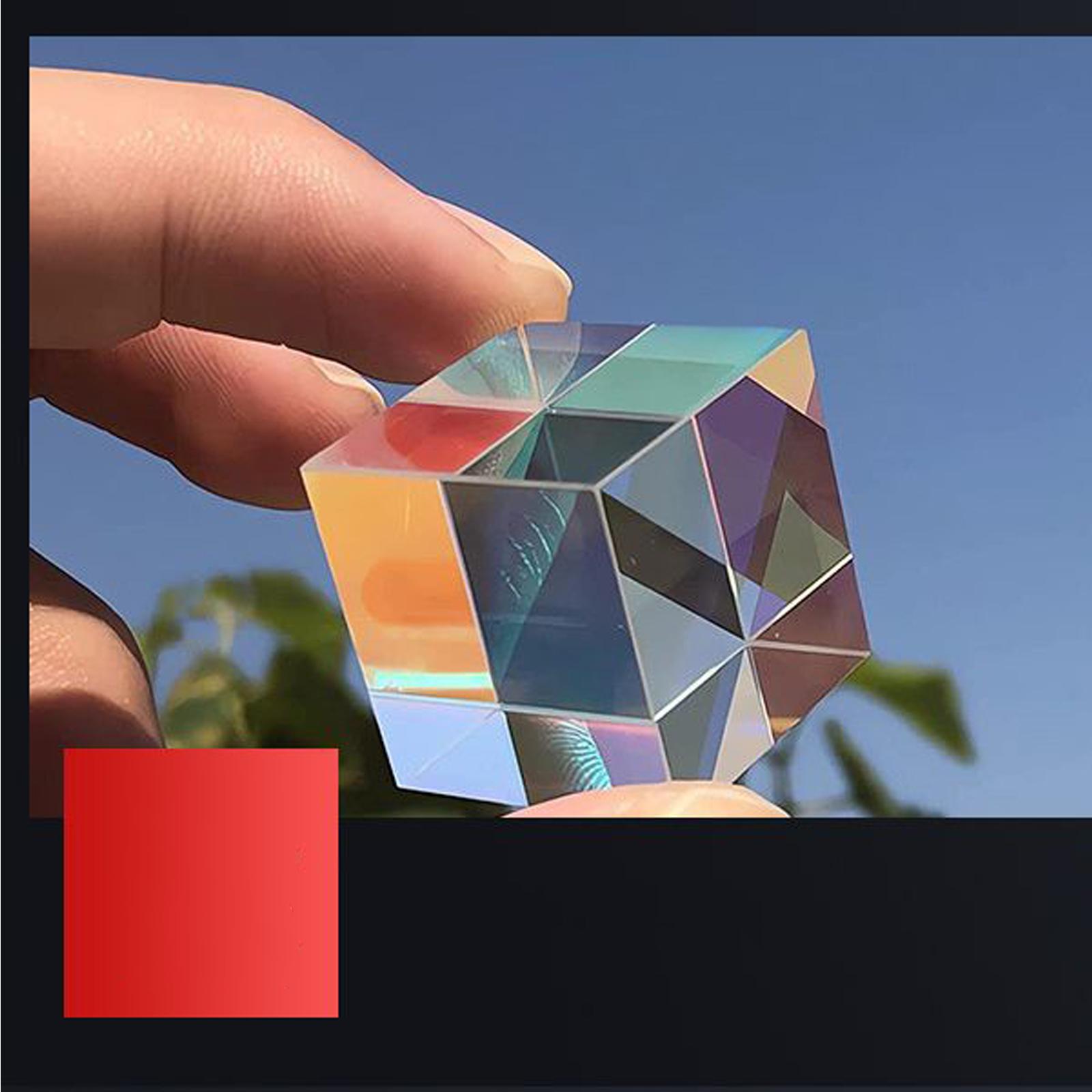 Скляний куб Дихроїчна призма X Cube Настільний орнамент Скляна призма для розщеплення променя та фотоаксесуари Світловий декор A
Скляний куб Дихроїчна призма X Cube Настільний орнамент Скляна призма для розщеплення променя та фотоаксесуари Світловий декор A