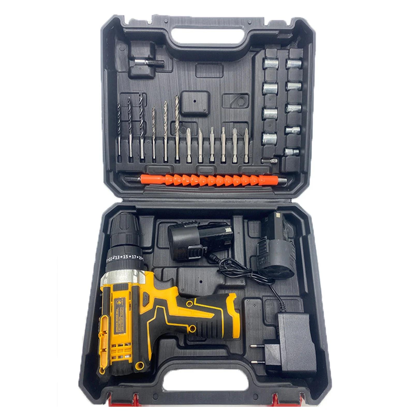 450w 12V Cordless Lithium Electric Drill Screwdriver Kit Handheld Power Tool Set 28nm 1280rpm High Speed EU
450w 12V Cordless Lithium Electric Drill Screwdriver Kit Handheld Power Tool Set 28nm 1280rpm High Speed EU