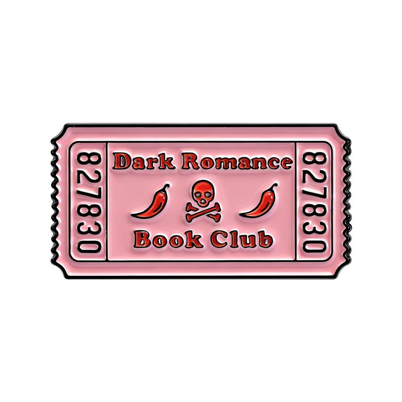 Dark Romance Book Club Enamel Pins Smut Reader Bookworm Book Lovers Brooch Lapel Badge Jewelry Gift Accessories For Friends
Dark Romance Book Club Enamel Pins Smut Reader Bookworm Book Lovers Brooch Lapel Badge Jewelry Gift Accessories For Friends