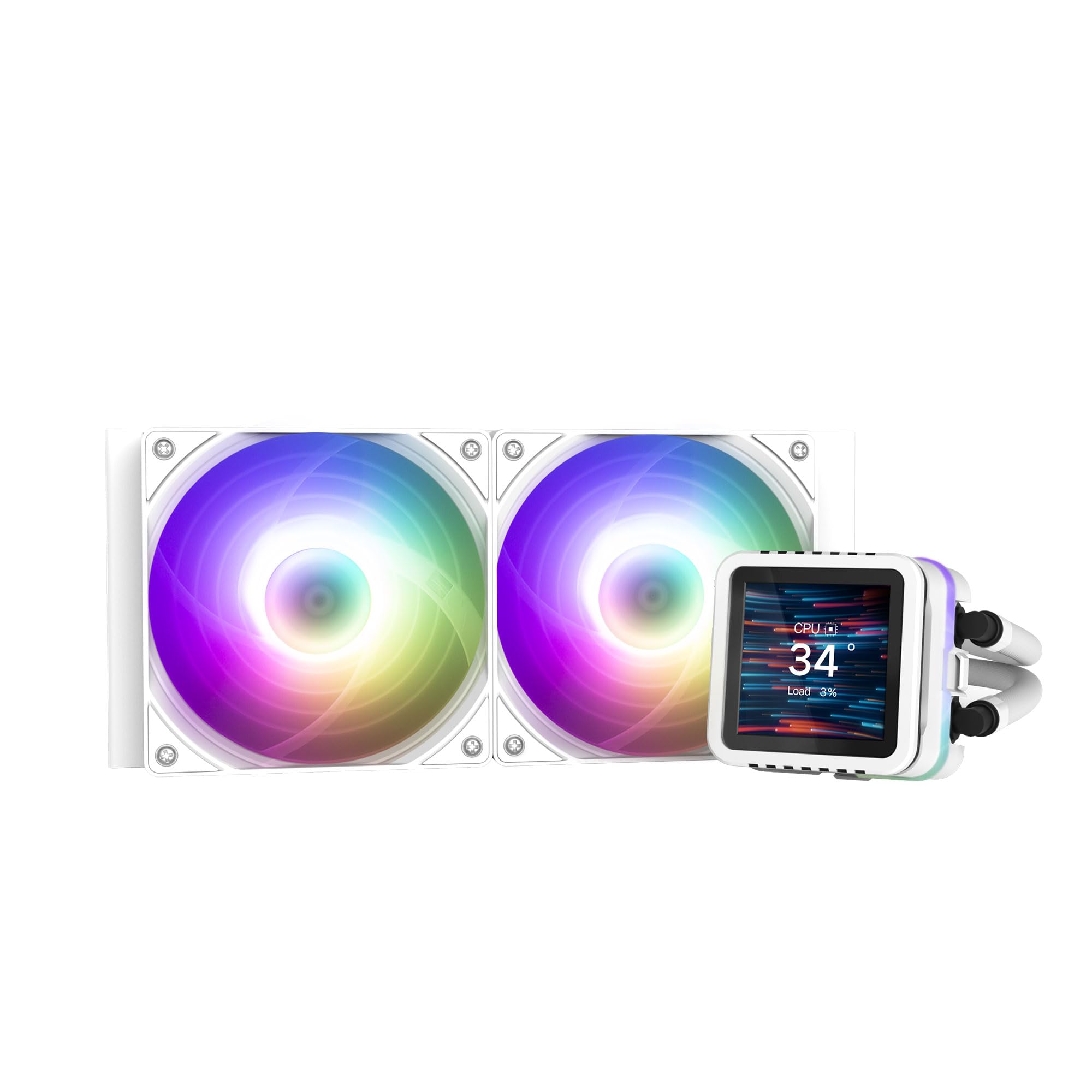 ZALMAN ALPHA2 DS A24 White inch IPS LCD Display 240mm Simple Water Cooling CPU Cooler White HS1507 2.73 білий
ZALMAN ALPHA2 DS A24 White inch IPS LCD Display 240mm Simple Water Cooling CPU Cooler White HS1507 2.73 білий