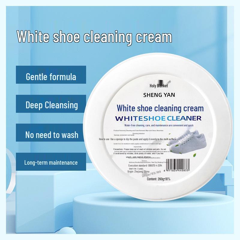 Белое средство для чистки обуви: Многофункциональная щетка и отбеливающий крем для удаления желтизны для удаления пятен 120g Cleaner Paste
Белое средство для чистки обуви: Многофункциональная щетка и отбеливающий крем для удаления желтизны для удаления пятен 120g Cleaner Paste