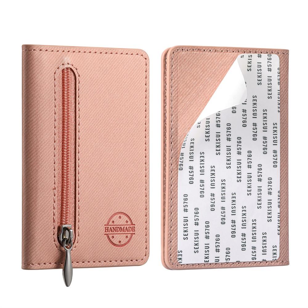 New PU Leather Phone Card Bag RFID Blocking Self-adhesive Phone Wallets Solid Color Phone Card Slot Holder Phone Accessories розовый
New PU Leather Phone Card Bag RFID Blocking Self-adhesive Phone Wallets Solid Color Phone Card Slot Holder Phone Accessories розовый